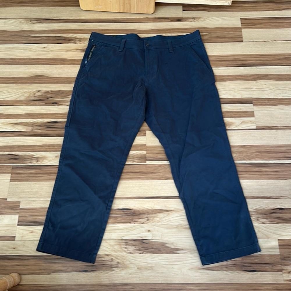 NWT Weatherproof Men’s Black Stretch Twill Jeans, Charcoal Gray 40x30